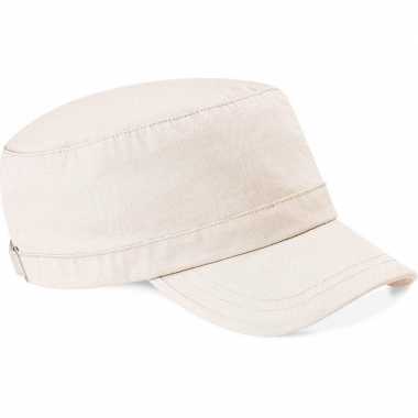 Beige beechfield leger petje