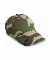 Camouflage cap volwassenen