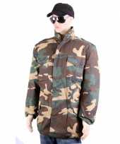 Camouflage jas volwassenen