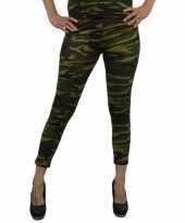 Camouflage legging dames
